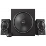 Trust Yuri Sistema de Altavoces 2.1 120W - Subwoofer 30W - Control de Bajos - Cable de 1.50m - Color Negro