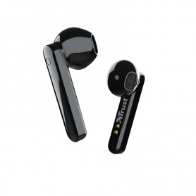 Trust Primo Touch Auriculares Inalambricos Bluetooth 5.0 - Control Tactil - Autonomia hasta 10h - Alcance 10m - Estuche de Carga