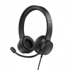 Trust HS200 Auriculares con Microfono Flexible - USB 2.0 - Control de Volumen - Boton Mute - Diadema Ajustable - Cable de 1.80m 