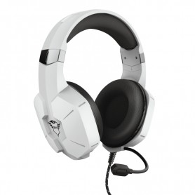 Trust Gaming GXT 323W Carus Auriculares con Microfono - Microfono Flexible - Diadema Ajustable - Amplias Almohadillas - Altavoce