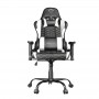 Trust GXT 708R Resto Silla Gaming - Reposabrazos - Respaldo Ajustable entre 90° y 180° - Cojin Lumbar y Cervical - Ruedas de Nyl