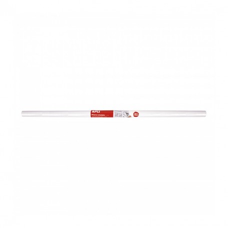 Apli Pizarra Blanca Adhesiva en Rollo 2 x 1 m - Adhesivo Reposionable - Para Superficies Lisas y Solidas - Facil y Rapida de Lim