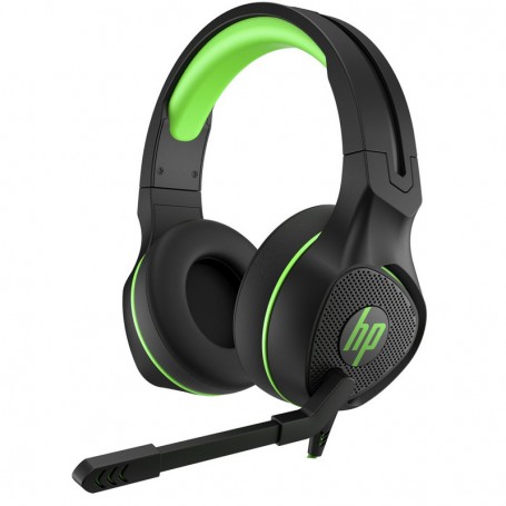 HP Pavilion Gaming 400 Auriculares con Microfono - Microfono Plegable - Diadema Ajustable - Almohadillas Acolchadas - Controles 