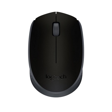 Logitech M171 Raton Inalambrico 1000dpi - 3 Botones - Uso Ambidiestro - Color Negro
