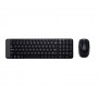 Logitech MK220 Pack Inalambrico Teclado K220 + Raton M150 3 Botones - Uso Ambidiestro - Color Negro