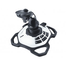 Logitech Extreme 3D Pro Joystick USB - 12 Botones Programables - Disparador Rapido - Ergonomico - Base Solida y Estable - Color 