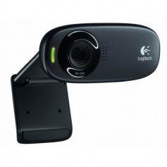 Logitech C310 Webcam HD 720p - 5Mpx - USB 2.0 - Microfono Integrado - Angulo de Vision 60º - Enfoque Fijo - Cable de 1.50 - Colo