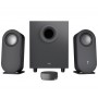 Logitech Z407 Altavoces 2.1 Bluetooth - 80W - Subwoofer 20W - Micro USB, Entrada Jack 3.5mm - Control Inalambrico - Color Negro