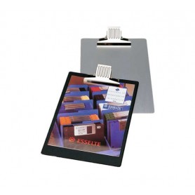 Esselte Carpeta Base de Aluminio con Pinza - Formato A4 - Color Aluminio