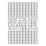Apli Etiquetas Blancas Removibles 17.8 x 10.0mm 25 Hojas