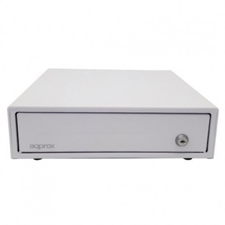 Approx Cajon Portamonedas Electrico - 8 Compartimentos - Apertura Manual y Automatica - Conexion RJ11