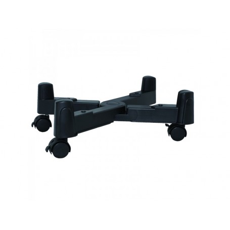 Approx Soporte Movil para CPU - Ajustable de 7.5 a 25 cm - 50kg - Negro