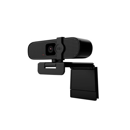 Approx Webcam 2K Full HD - Microfono Integrado - Auto Focus - USB 2.0 - Con Tapa - Angulo de Vision 45º