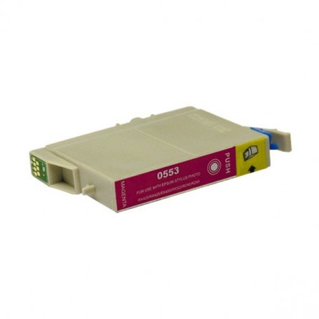 Cartucho sustituto Magenta EPSON 0553, reemplaza al T0553, 13.5ml de capacidad