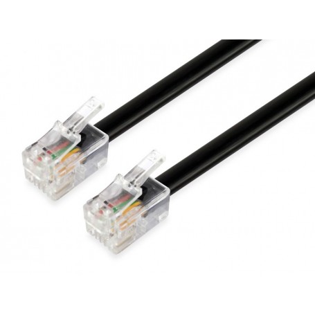 Equip Cable de Telefono 4P4C RJ11 Macho a RJ11 Macho 5m