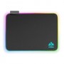 Cromad Alfombrilla Gaming Pro - Iluminacion LED RGB - Bordes Reforzados - Tamaño 350x250x3mm