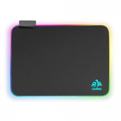 Cromad Alfombrilla Gaming Pro - Iluminacion LED RGB - Bordes Reforzados - Tamaño 350x250x3mm