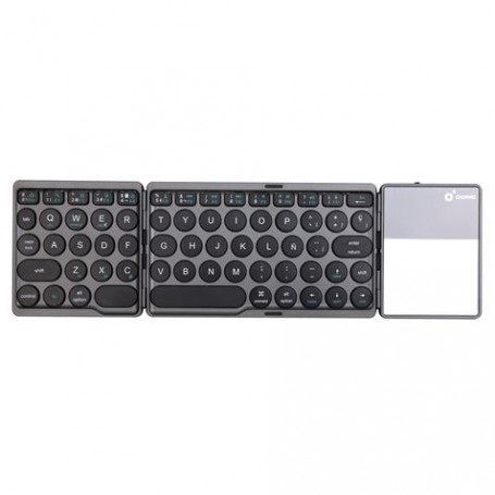 Cromad Mini Teclado Plegable Bluetooth 3.0 con Touchpad - 64 Teclas - Diseño Slim