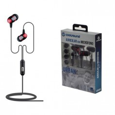 Coolsound Urban Mic Auriculares Intrauditivos con Microfono - Cable de 1.20m
