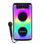 Coolsound Party Boom A370 Altavoz Portatil Bluetooth 50W 2x 3" - Iluminacion LED - USB, MicroSD, Jack3.5mm - Bateria 3.7V 1800mA