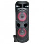 Coolsound Pro 400 Altavoz Autoamplificado Bluetooth 100W 10" 30W RMS con Bateria - Iluminacion LED - USB, SD, Entrada Mic. Jack 