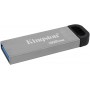 Kingston DataTraveler Kyson Memoria USB 32GB - 3.2 Gen 1 - 200 MB/s en Lectura - Diseño Metalico - Color Plata (Pendrive)