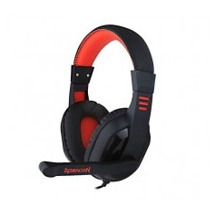 Redragon H220 Themis Auriculares Gaming con Microfono - Diadema Ajustable - Almohadillas Acolchadas - Control en Auricular - Cab