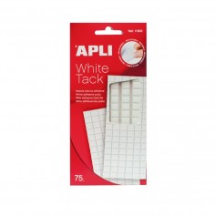 Apli Masilla Blanca Precortada 75g - Moldeable - Removible - Color Blanco