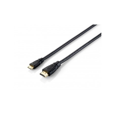 Equip Cable HDMI Macho a Mini HDMI 1.4 Macho - Admite Dolby TrueHD y DTS-HD Master Audio - Admite Resoluciones de Video de hasta