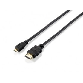 Equip Cable HDMI Macho a Micro HDMI 1.4 Macho - Admite Dolby TrueHD y DTS-HD Master Audio - Admite Resoluciones de Video de hast