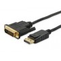 Equip Cable DisplayPort Macho a DVI Macho - Soporta Resolucion de hasta 3840 x 2160 - Longitud 2 m.