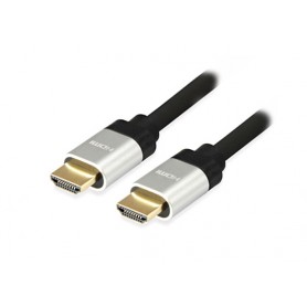 Equip Cable HDMI 2.0 Conectores de Aluminio Macho/Macho 5m