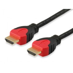 Equip Cable HDMI 2.0 Macho/Macho - Longitud 2 m. - Color Negro con Detalles en Rojo