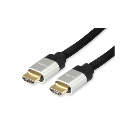 Equip Cable HDMI 2.1 Macho/Macho - Ancho de Banda hasta 48 Gbps. - Admite Resoluciones de Video de hasta 8K / 60Hz - Alta Veloci