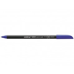 Edding 1200 Rotulador - Punta Redonda - Trazo entre 0.5 y 1 mm. - Tinta con Base de Agua - Color Azul