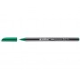 Edding 1200 Rotulador - Punta Redonda - Trazo entre 0.5 y 1 mm. - Tinta con Base de Agua - Color Verde