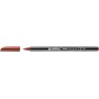 Edding 1200 Rotulador - Punta Redonda - Trazo 1mm - Tinta con Base de Agua - Color Marron