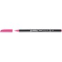 Edding 1200 Rotulador - Punta Redonda - Trazo 1mm - Tinta con Base de Agua - Color Rosa