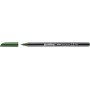 Edding 1200 Rotulador - Punta Redonda - Trazo 1mm - Tinta con Base de Agua - Color Verde Oliva