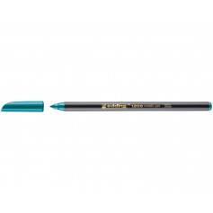 Edding 1200 Rotulador - Punta Redonda - Trazo 1mm - Tinta con Base de Agua - Color Verde Metalizado