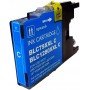 Brother LC1280C Cyan cartucho sustituto, reemplaza al LC-1280 C, XXL ultra alta capacidad
