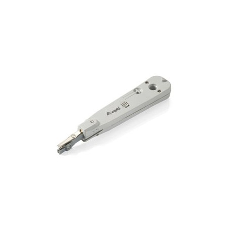 Equip Crimpadora de Impacto LSA - Presionar / Cortar en un solo Paso - Ideal para Conectores Hembra RJ45