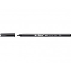 Edding 1300 Rotulador - Punta Redonda - Trazo 2 mm. - Tinta con Base de Agua - Color Negro