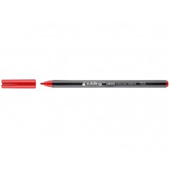 Edding 1300 Rotulador - Punta Redonda - Trazo 2 mm. - Tinta con Base de Agua - Color Rojo