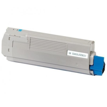 OKI C5550C, C5800C y C5900C Cyan toner sustituto, reemplaza al Oki 43324423