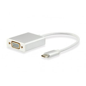 Equip Adaptador USB-C Macho a VGA Hembra