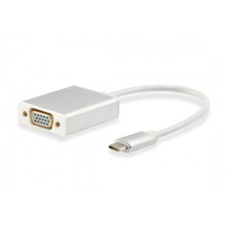 Equip Adaptador USB-C Macho a VGA Hembra