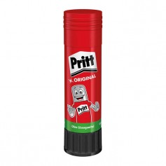 Pritt Barra de Pegamento Mediano 22grs - Sin Disolventes - 97% de Ingredientes Naturales - Lavable a 20ºC - Seguro para Niños
