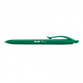 Milan P1 Touch Boligrafo de Bola Retractil - Punta Redonda 1mm - Tinta de Aceite - Escritura Suave - 1.200m de Escritura - Color