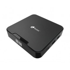 Leotec Show 2 464 Receptor Android TV Box 4K WiFi Quad Core 4GB 64GB - Bluetooth, HDMI, USB 2.0 y Ethernet - Mando a Distancia